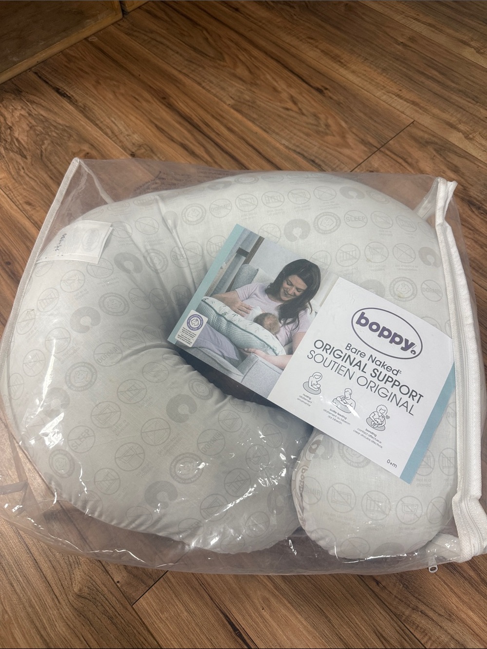 Boppy Original Support Nursing Pillow - Light Gray